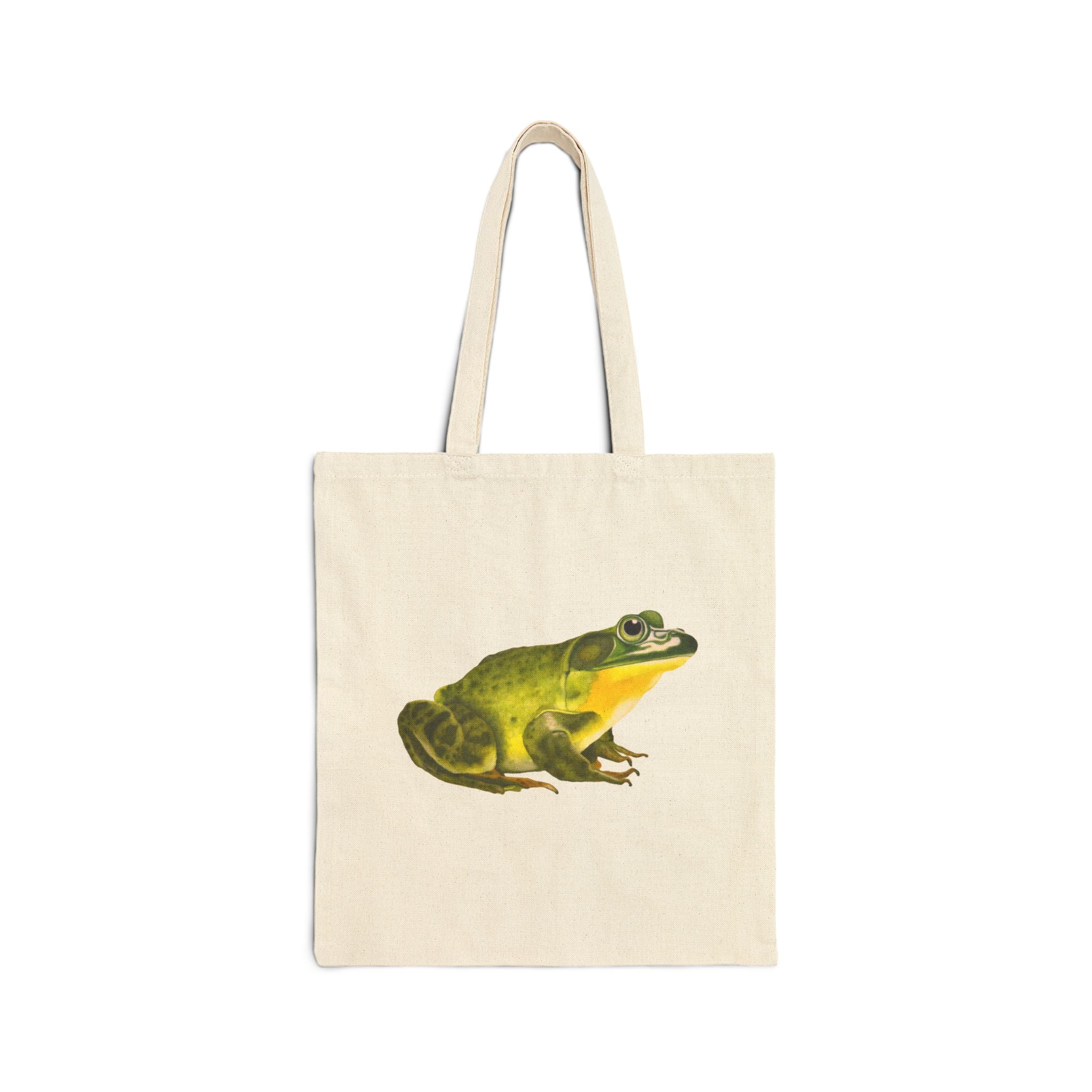 Bullfrog Canvas Tote Bag
