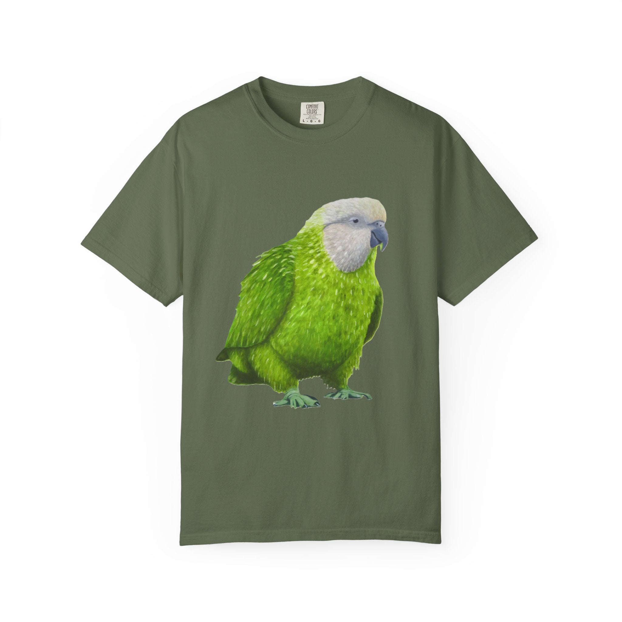 Kākāpo Bird Painted Tee