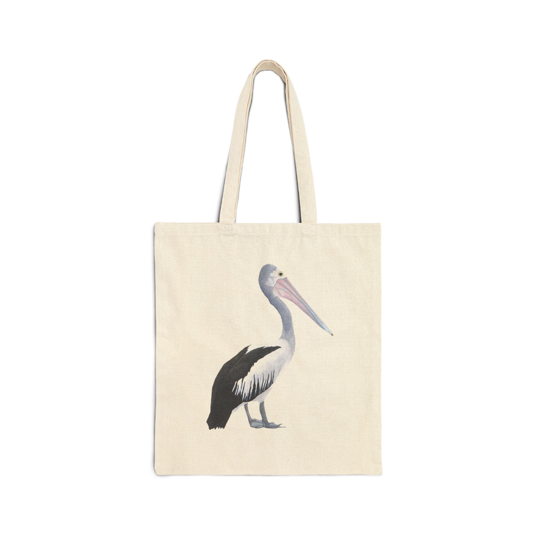 Pelican Canvas Tote Bag