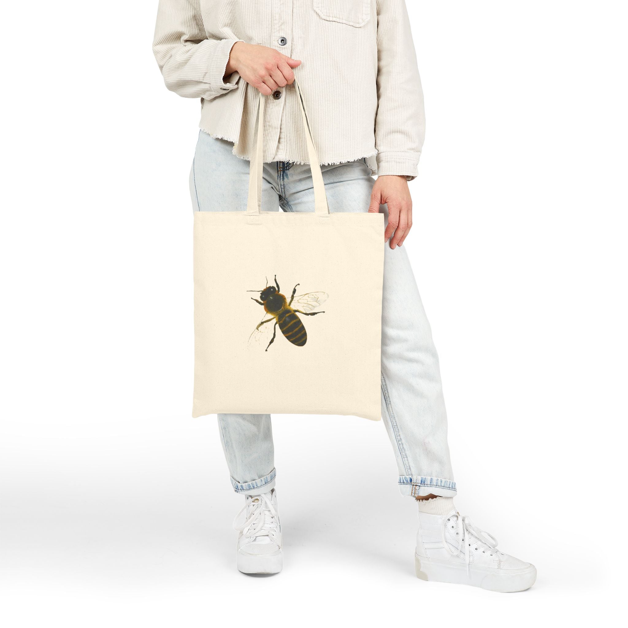 Honeybee Canvas Tote Bag