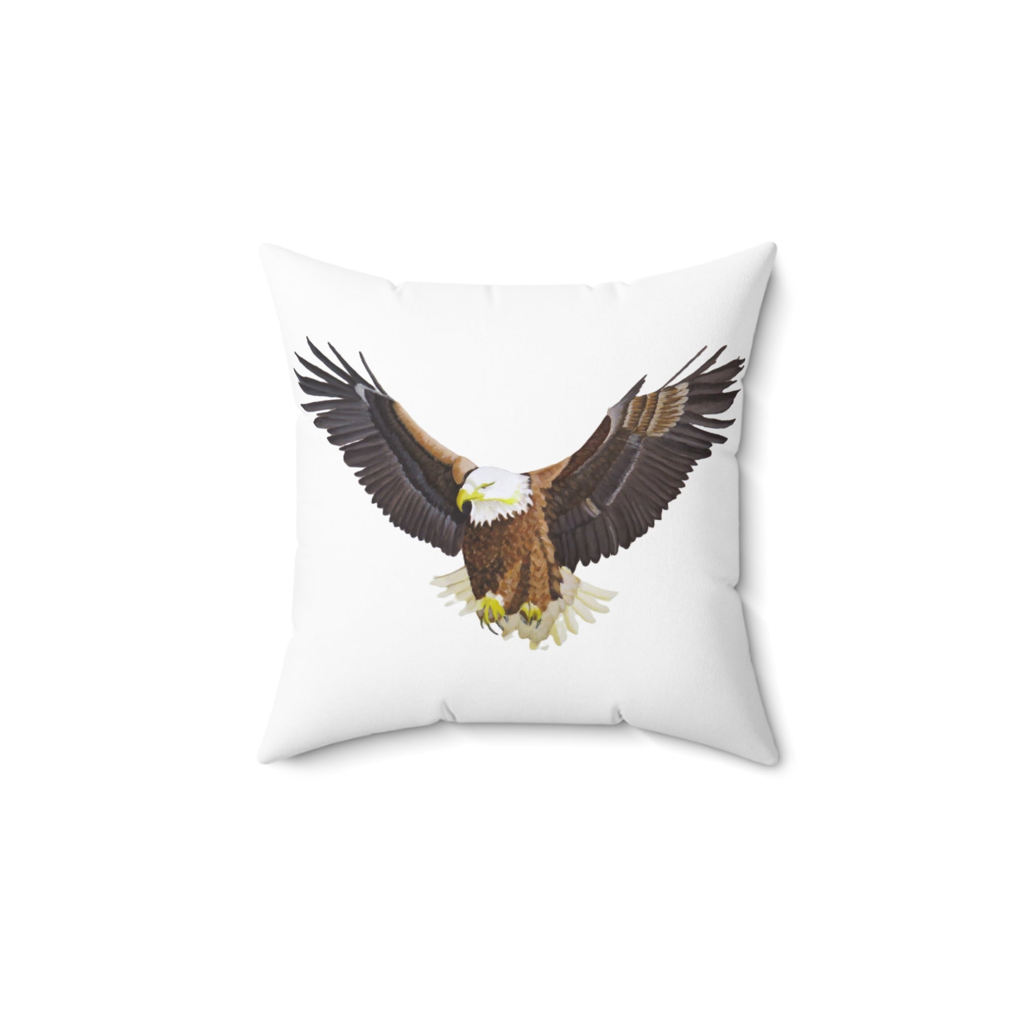 Bald Eagle Throw Pillow