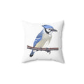 Blue Jay Throw Pillow