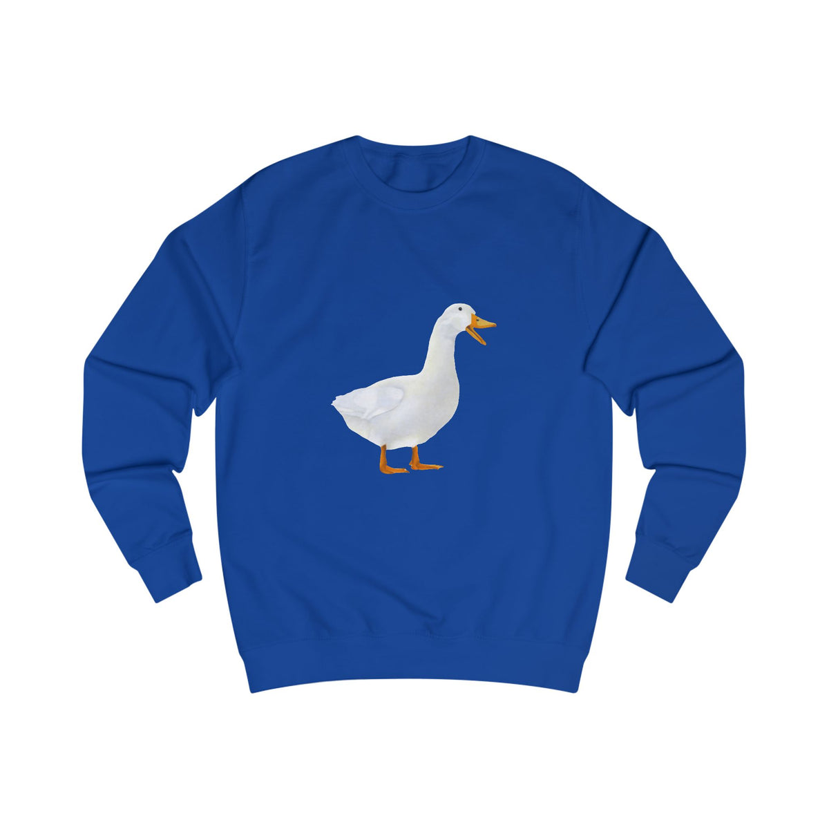 Pekin Duck Graphic Sweatshirt - Hand-Drawn Farmhouse Nature Print