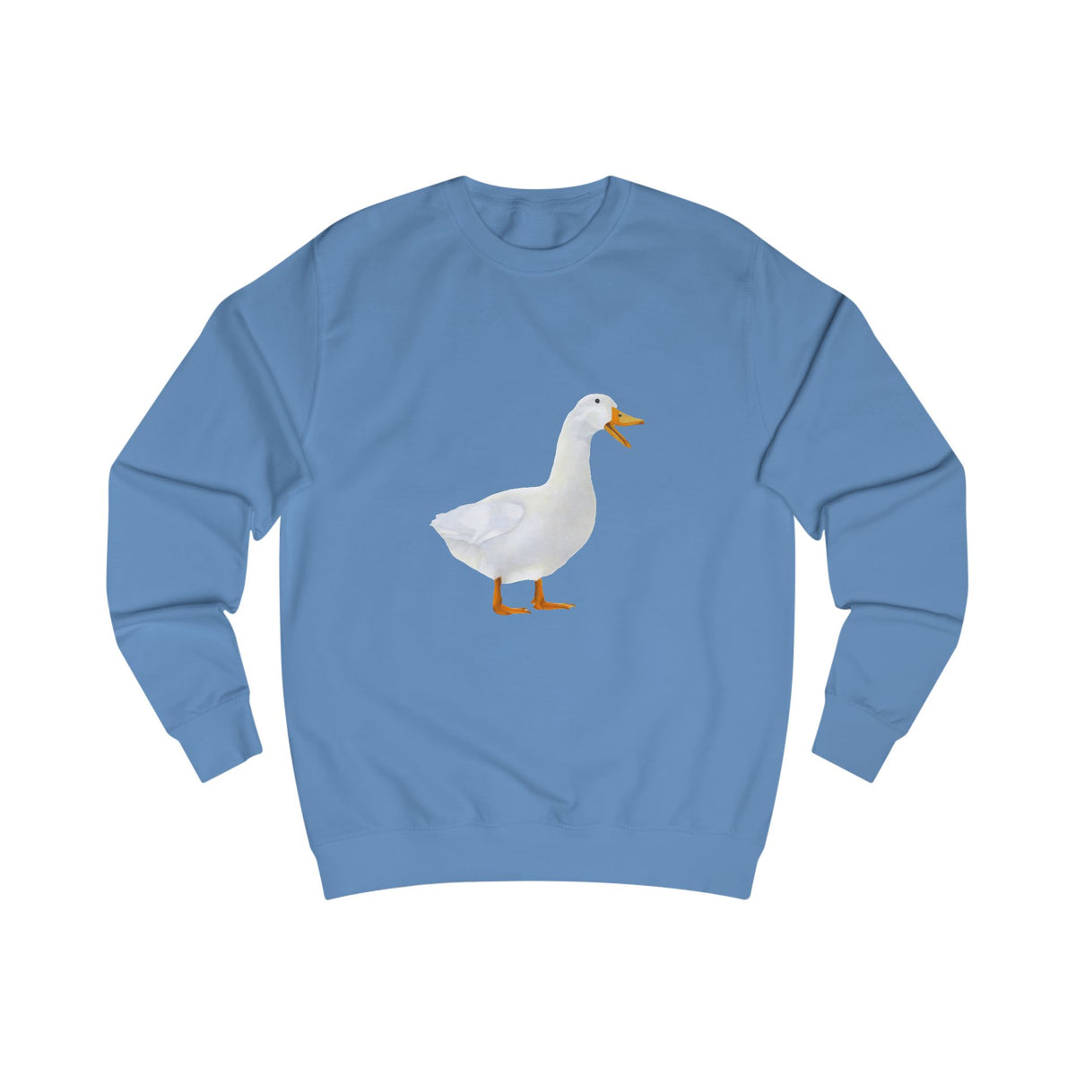 Pekin Duck Graphic Sweatshirt - Hand-Drawn Farmhouse Nature Print