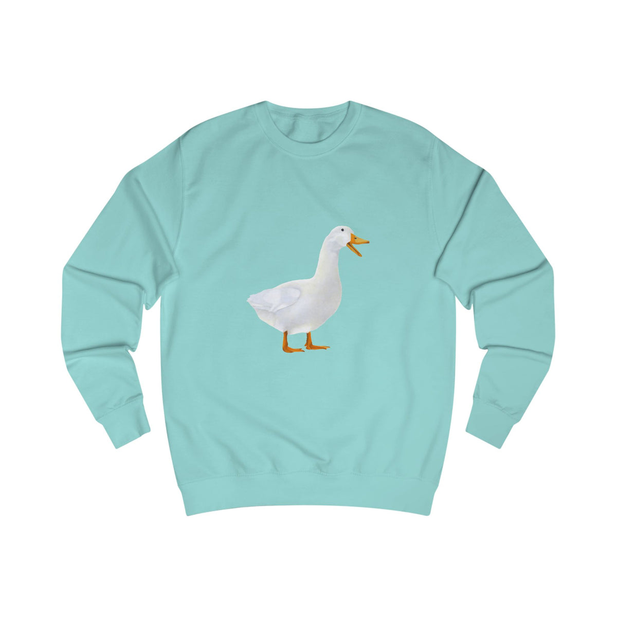 Pekin Duck Graphic Sweatshirt - Hand-Drawn Farmhouse Nature Print