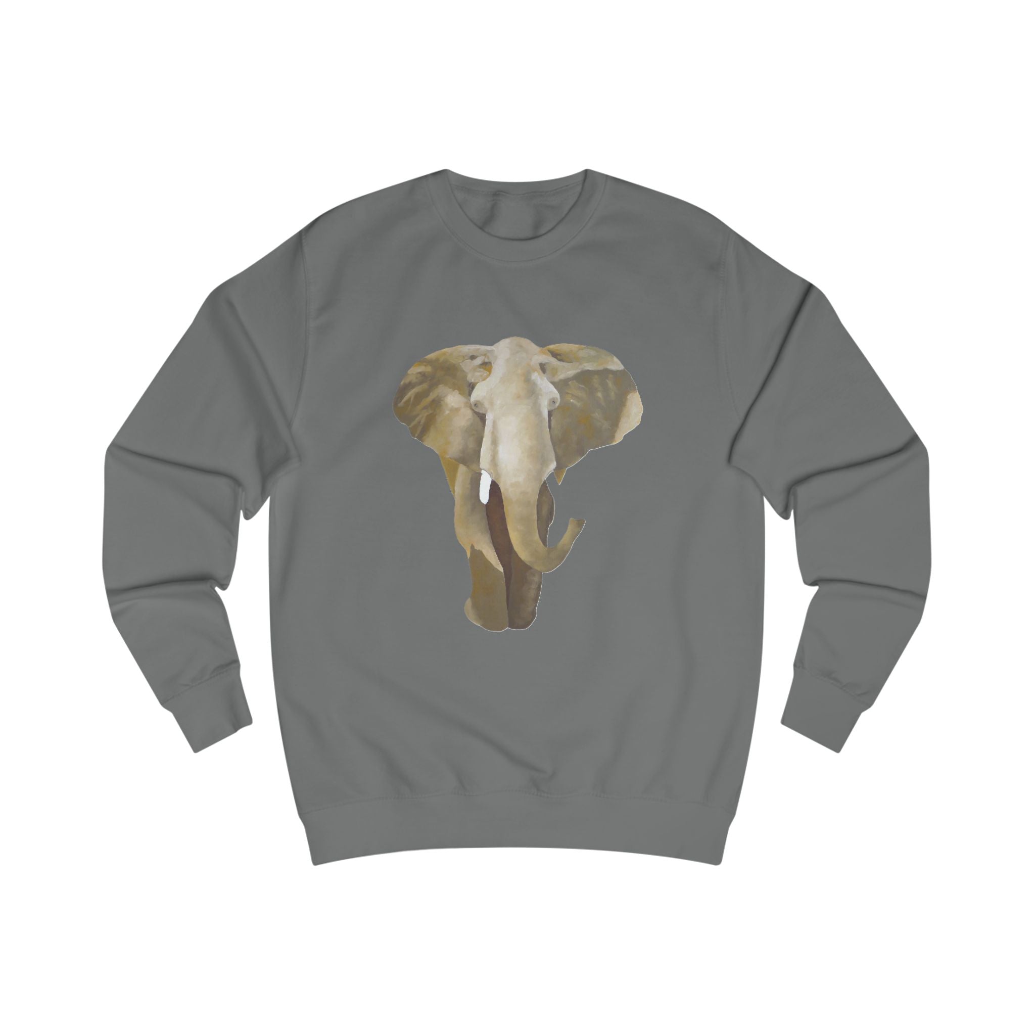 Bull Elephant Graphic Sweatshirt