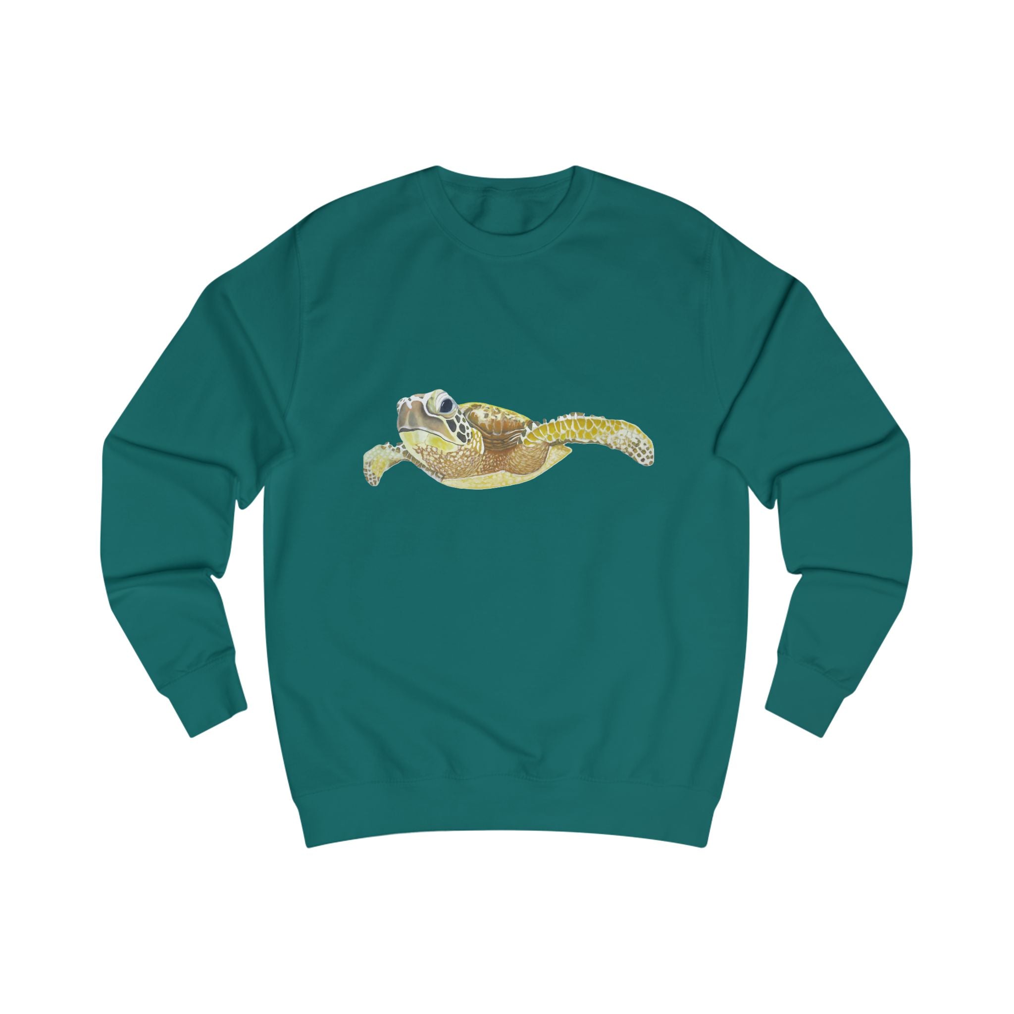 Green Sea Turtle Graphic Sweatshirt
