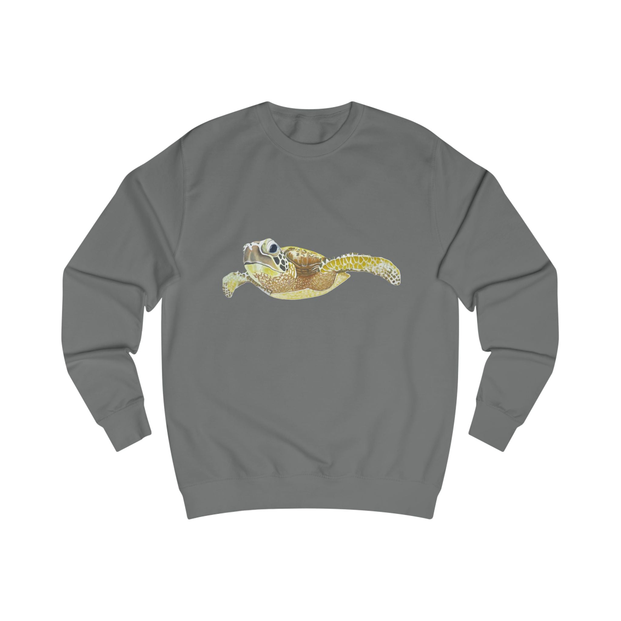 Green Sea Turtle Graphic Sweatshirt