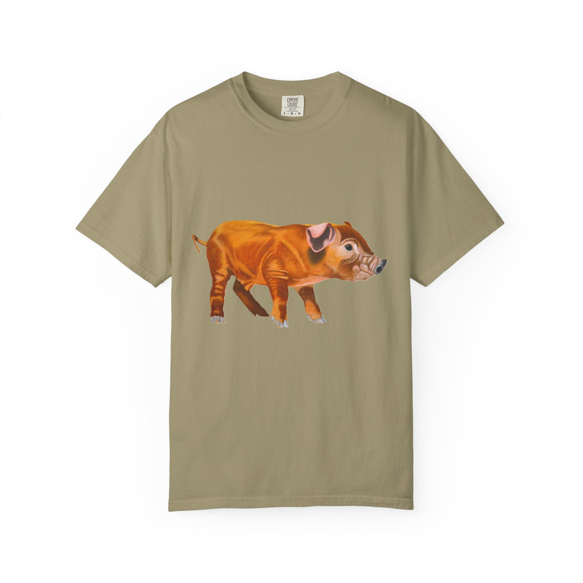 Pig Illustration T‑Shirt — Vintage Farm Animal Tee