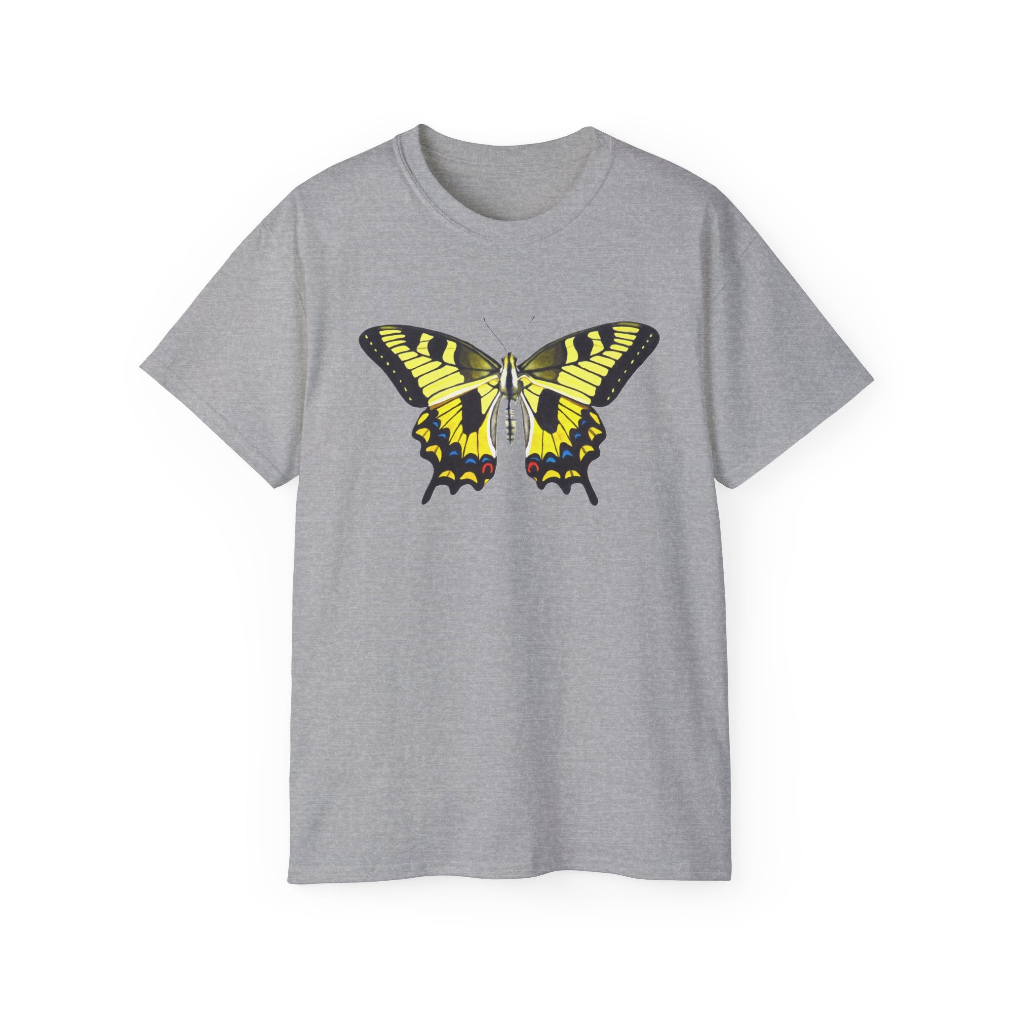 Yellow Butterfly Graphic Tee