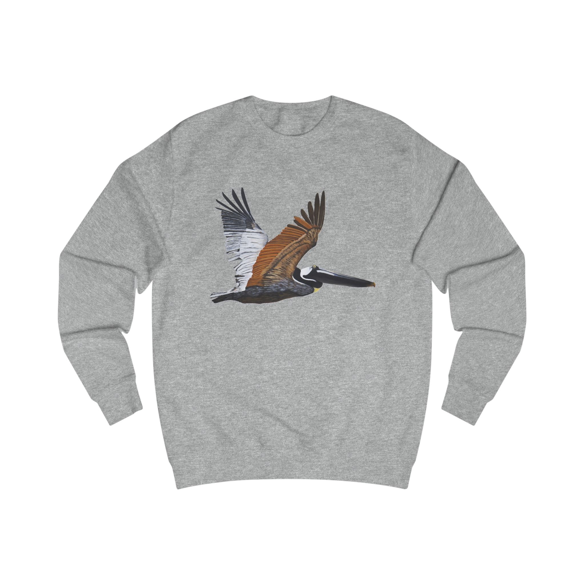 Brown Pelican Graphic Sweatshirt