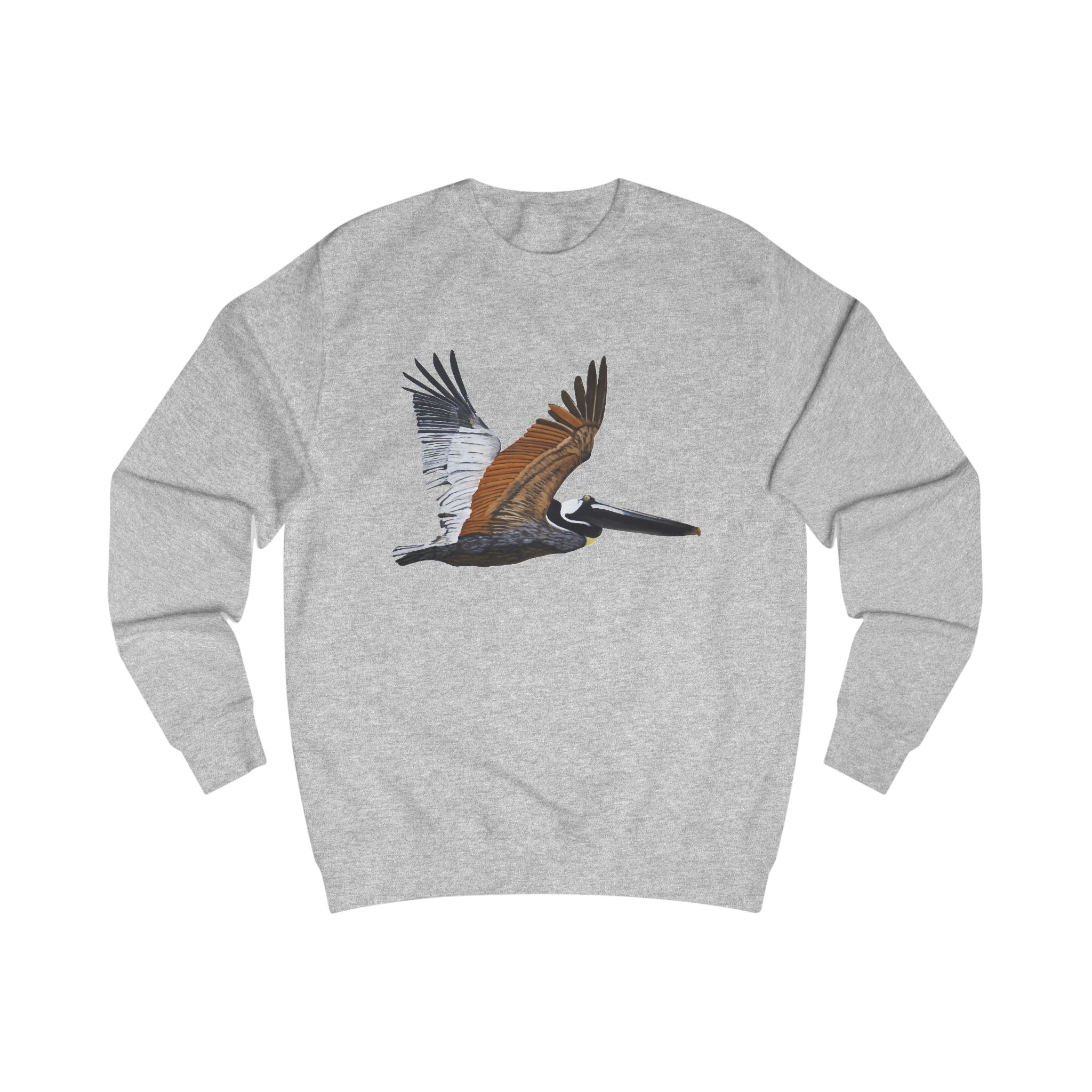 Brown Pelican Graphic Sweatshirt